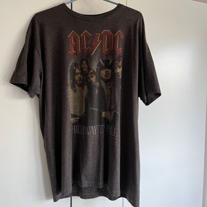 acdc highway to hell band tee
